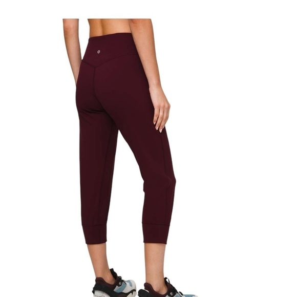 Lululemon Align Jogger Crop *23" Sz 2 Garnet - Picture 1 of 13